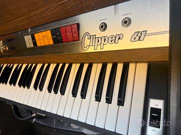 🎹 Tastiera Vintage Clipper 61 – Made in Italy