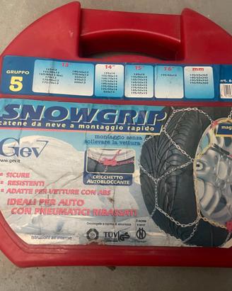 Catene da neve GEV Snowgrip a montaggio rapido