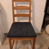 4 sedie ikea cuscini compresi
