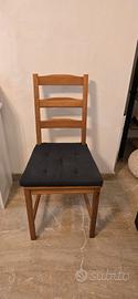 4 sedie ikea cuscini compresi
