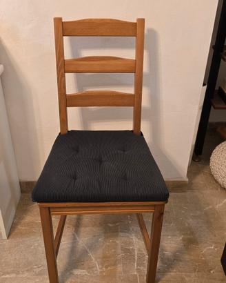 4 sedie ikea cuscini compresi