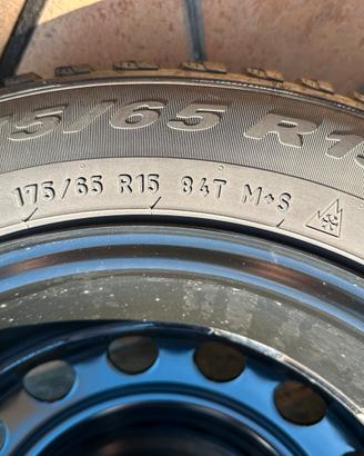 Cerchi in ferro Yaris Gen 3 - PCD 4x100 CB 54,1