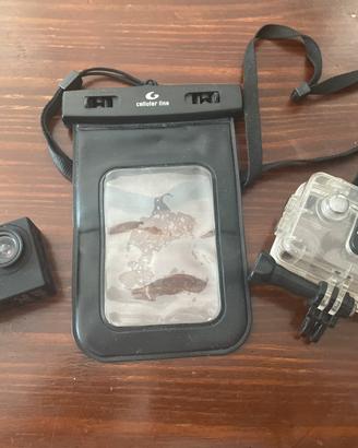 Action cam e accessori impermeabili