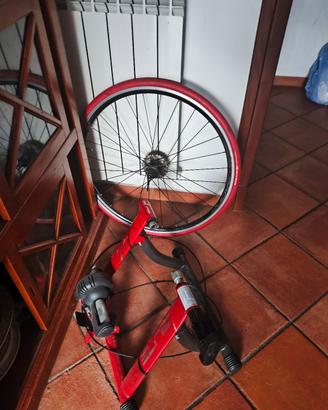 rullo rulli elite con ruota decathlon per rullo