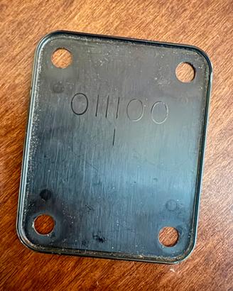 Guarnizione Fender piastrina seriale vintage 70s