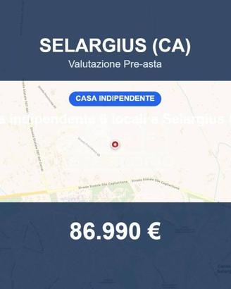 Immobile in asta di 115 m² a Selargius