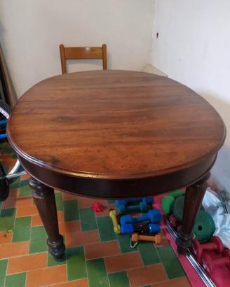 tavolo ovale '900 allungabile