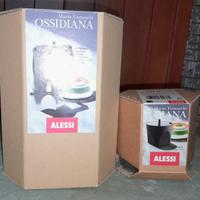 Caffettiera 3 tazze + zuccheriera Alessi