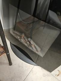 caminetto elettrico ad aria calda 