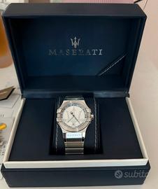 Orologio Maserati Potenza bianco/argento quarzo