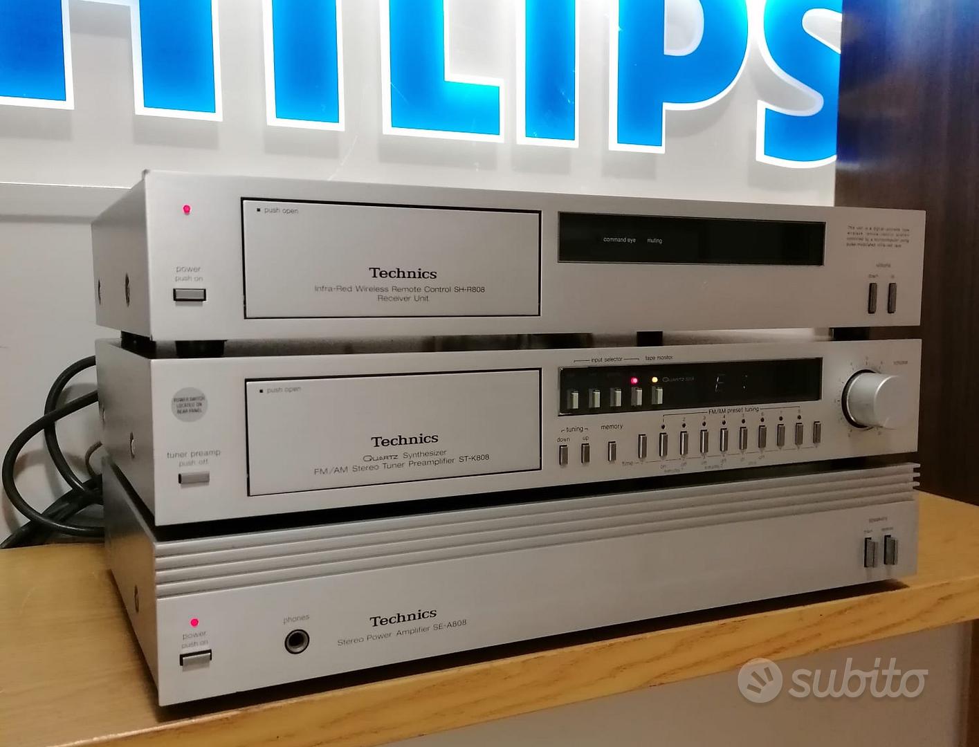 Technics SE-A808 Pre e Finale ST-K808 - Audio/Video In