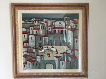 Quadro Gilberto Ceccarelli -Fraticelli-
