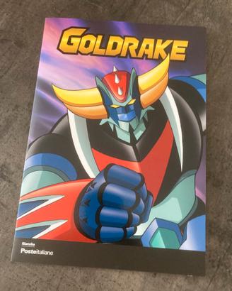Francobolli e folder goldrake