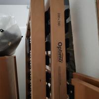 Reti ortopediche 100x200 complete di materasso 