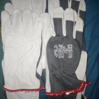 guanti in Pelle di capra tg10 12 paia