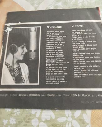 vinile orietta berti 45 giri   suor sorriso