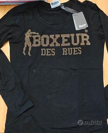 Boxeur des Rues maglietta M donna Mai Usata