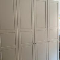 Armadio IKEA PAX 2,60 m 5 Ante, come nuovo