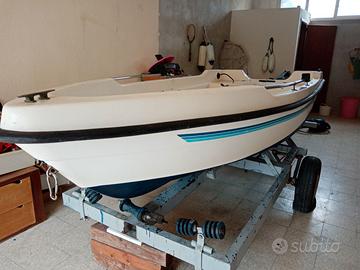 BARCA LIGNY 3.75 CON 15 CV 2 T YAMAHA carrello