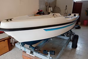 BARCA LIGNY 3.75 CON 15 CV 2 T YAMAHA carrello