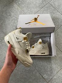 Nike Air Jordan 4 Metallic Gold