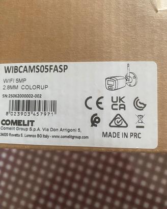 Telecamera wifi