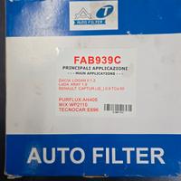 Filtro abitacolo antipolline