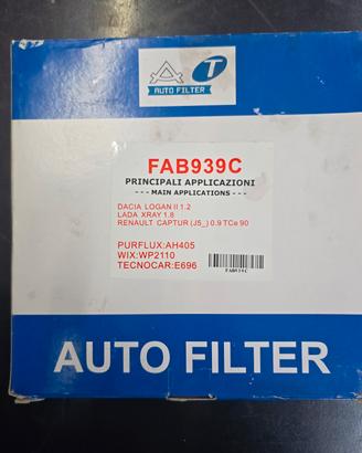 Filtro abitacolo antipolline