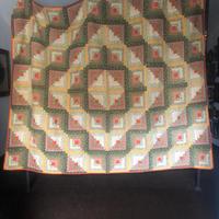 COPRILETTO AMERICANO QUILT ORIGINALE USA ANNI 50