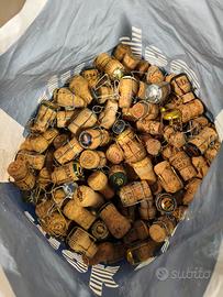 1000 tappi di sughero con placche