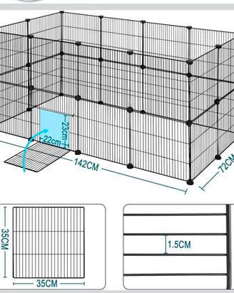 recinto x conigli/porcellini d'india