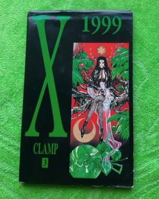 Fumetto Manga  X  1999-Clamp  n. 3-  L’imperatrice