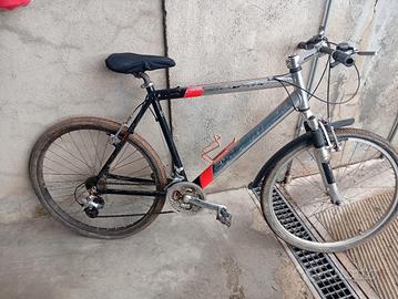 Bici in alluminio con ammortizzatore 