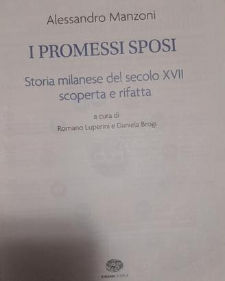 Libro i promessi sposi
