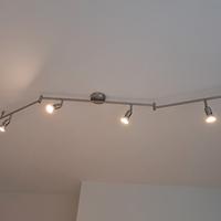 plafoniera da soffitto a faretti