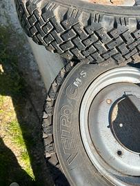 4 Ruote complete Fiat 500 originali