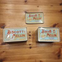 Scatole di latta Mellin