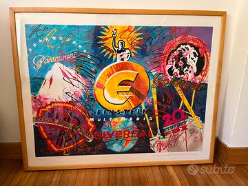 Enrico Manera Einstein Multimedia 59/200 firmata