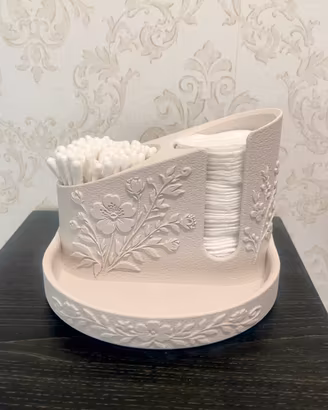 Porta Dischetti e cotton fioc da Bagno