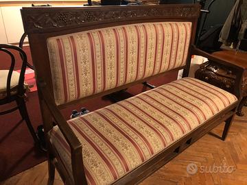 Panca in legno antica