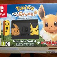 Nintendo Switch Pokémon Let’s Go Eevee + Gioco