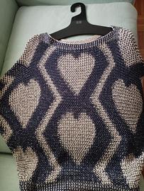 Maglia maniche pipistrello 