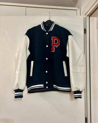 Varsity jacket blu