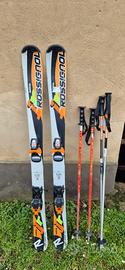 sci Rossignol 120 e scarponi Lange J60