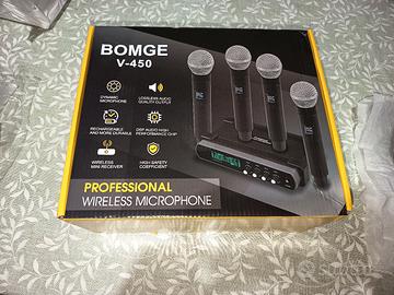 set di microfoni wireless 