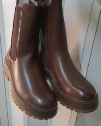 stivaletti donna pelle Beatlhes N40 