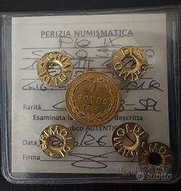Moneta 1 Scudo oro 1854 Stato Pontificio