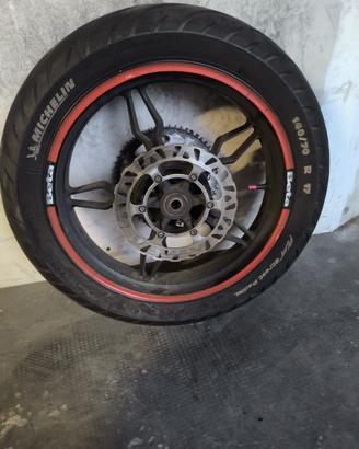 Set cerchi e/o gomme Beta 125 4t motard