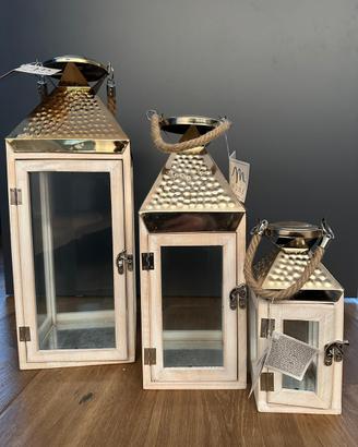 Set lanterne 3 pezzi
