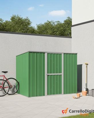 Casetta giardino per attrezzi 260x185cm verde